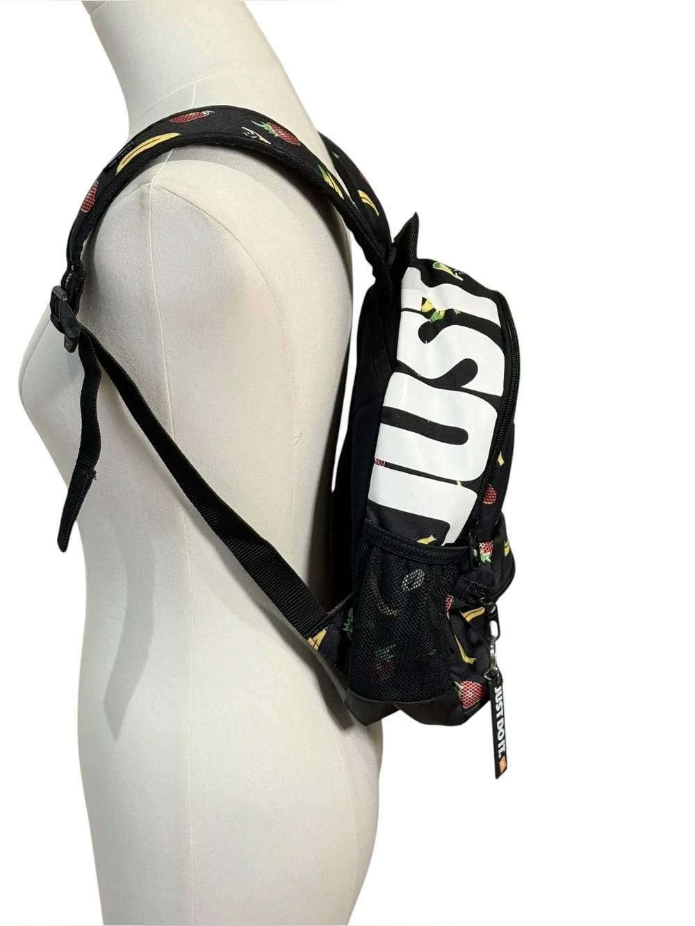 Nike Brasilia Just Do It Mini Backpack Fruit Print